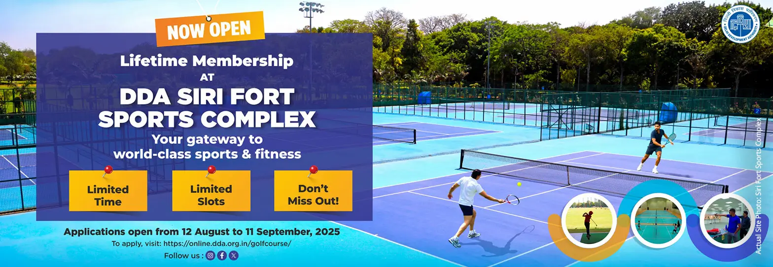Siri Fort Sports Complex